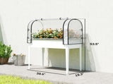 Garden Bed with Mini Greenhouse 06042482