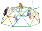 10FT Climbing Dome for Kids Jungle Gym Apply To Park Dome Climber With Swing Playground 90170706