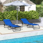 ZUN Folding Lounge Chairs / beach chair （Prohibited by WalMart） 77537070