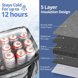 75cans cooler bag, portable for Grocery Shopping,Camping,Travling Amazon 08897254