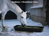 2-piece dual-purpose plastic livestock feed trough Suitable for daily feeding of horses, goats, 93951136