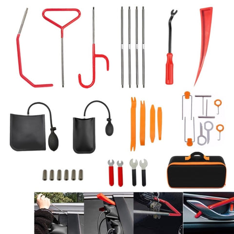ZUN 34 Kit with triangle yellow rocker Emergency tool Kit Car door hanger tool Long distance fasteners 40800076