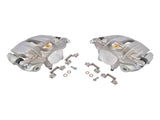 Rear Left and Right Brake Caliper with Bracket Fit for Chevy Astro GMC Safari Yukon Silver 2Pcs 10266586