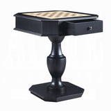 Black 2-Drawer Game Table B062P209328