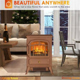 ZUN Electric Fireplace Heater 15087052