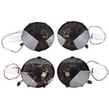 4Pcs LED Tail Lights Brake Lights Black Fit for Chevy Corvette C6 Coupe 2005-2013 2801188 15279751 56863677