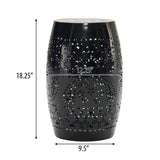 RUBY12" SIDE TABLE -BLACK N770P182376B