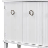U_Style Simple and Atmospheric Wood Veneer Fraxinus Mandschuric Cabinet with Three Acacia GL-N711P170564K