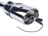 32"GM Steering Column Tilt Auto No Key Universal W/ 9 Holes Wheel Adapter Chrome 28276151