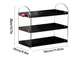 Large Acrylic Shelf 3 Tier storage rack case shelf 59014954