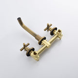 Bathroom Faucet Wall Mounted Bathroom Sink Faucet-Archaize 52882513