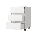 ZUN Eagle Creek 3-Drawer Rectangle Filing Cabinet White B06280483