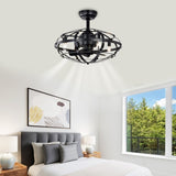 Hot Sell Industrial Fan Light Kit for Living Room Bedroom Kitchen and Bladeless Caged W159268329