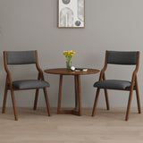 Upholstered folding Dining chair, space saving, easy to carry, Dining Room, No assembly W2336P254028