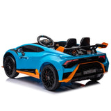 ZUN Lamborghini Huracan Sto 24V Kids Electric Ride-On Drift Car: Speeds 1.86-5.59 MPH, Ages 3-8, Foam W1578P210769