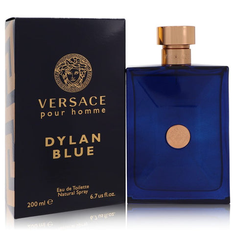 Versace Pour Homme Dylan Blue by Versace Eau De Toilette Spray 6.7 oz for Men FX-534787