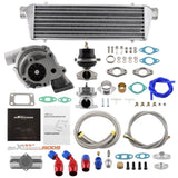 T3 T4 Turbo IntercoolerOil Lines Starter Setup Kit Fit For T3 T4 T04E Turbocharger 32794836