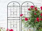 4 Pack Metal Garden Trellis 71" x 19.7" Rustproof Trellis for Climbing Plants Outdoor Flower Support W1586P268018