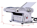 Electric Pasta Maker Noodle Maker Pasta Making Machine Dough Roller Cutter Thickness Adjustable W46564543