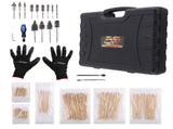 Diesel Injector Seat Brush Cleaning Kit fit for Heavy Duty Trucks Stainless Steel 31341196