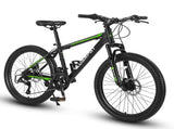 S26102 26 Inch Mountain Bike, Shimano 21 Speeds with Mechanical Disc Brakes, High-Carbon Steel W709P284588