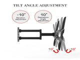 32-65" Single Pendulum Small Base TV Stand Tmxd-103 Bearing 35KG / VESE400*400 / Up And Down -10 13910195
