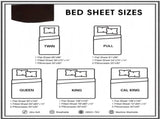 Bed Sheets 4-Piece Set OEKO-TEX Certified Bedding with Fitted Sheet, Flat Sheet & Pillowcases 59434282