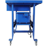 Premium Tear Down Table and 3.5Gallon Part Washer,Mobile Parts Washer,Cabinet parts washer with 110v W465P266867