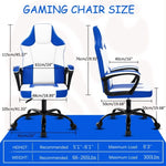 ZUN Gaming, Video Games Breathable PU Leather, Comfy Computer, Racing E-Sport Gamer 13637495