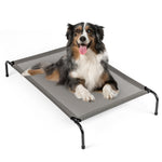 ZUN 50"D x 31"W x 8"H Dog Bed Gray 69550777