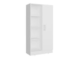Flovilla Multistorage Cabinet with Shelves And Door for Storage, White B097P474299