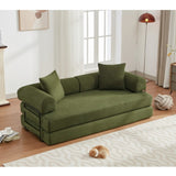 78.5" Folding Out Sleeper Sofa Bed,4-in-1 DIY Combination W1628P216722