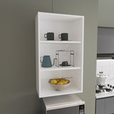 Eco 36" High Open 3-Tier Wall Cabinet, Wall Shelf, Storage Cabinet, Cube Shelf Bedroom, Office, B200P253724