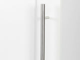Stackable Wall Mounted Storage Cabinet, 15.75" D x 15.75" W x 70.87" H, White W33167273