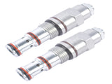 2Pcs Hydraulic Valve 62256GT Fit for S-40 S-45 S-60 S-65 S-65 TRAX S-80 S-85 Z-60/34 68722095