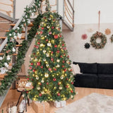 10ft Automatic Tree Structure PVC Material 1200 Lights Warm Color with Colorful 10 Modes with Remote 01331052
