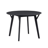 ZUN 42.01 Inch Saving Place Table,Wooden Dining Table 4 Persons,Modern Design Round Kitchen Table W2582P197664