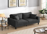 57 " High Resilience Loveseat Sofa, Wooden Frame 2 Seat Sofa, Comfy , Small Space Saving Modern W311P221210