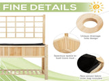 Wooden PlanterFlower shelf,Wood Planter Box,Wooden Garden Box 24015796