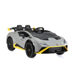 ZUN 24V Battery Powered Ride On Car for Kids, Licensed Lamborghini, Remote Control Toy Vehicle with W2181P149201