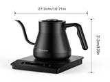 Gooseneck Electric Kettle with 1 Temperature Control for Pour Over Coffee & Tea, Quick Heating, 26831995