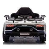 ZUN 12V Kids Ride On Car W/Parents Remote Control,Licensed Lamborghini Aventador Xago,Hydraulic pressure W1396P184346