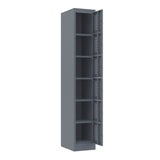 Metal garage storage cabinet, six separate storage compartments - 70.98-inch steel lock cabinet, 64953640