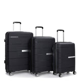 Hardshell Suitcase Double Spinner Wheels PP Luggage Sets Lightweight Durable Suitcase with TSA W284112584