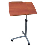 Home Use Multifunctional Lifting Computer Desk Brown 33725611
