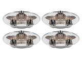 4 Pcs Chrome Wheel Center Hub Caps for 97-00 Ford F150 Expedition Alloy Rim ONLY 17098555