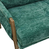 Kelly Mid-Century Modern Velvet Accent Armchair T2574P240372