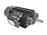 Air Compressor Electric Motor 2HP 3 Phase 230/460 Volt, 1800 RPM 145T Frame, TEFC/IP55 Enclosure, 64898346