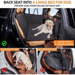 ZUN Hard Bottom Car Seat Extender, Dog Car Seat Cover for Back Seat Hard Bottom, Hard Bottom Car Seat 42215683