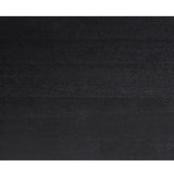 58in Modern Minimalist Black Wooden Console Table for Entryway, Living Room, and Hallway Versatile W2729P252797